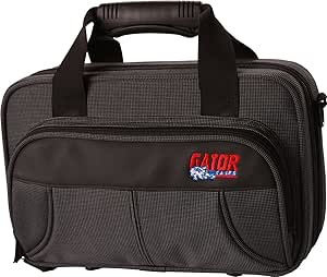GATOR Cases Étui Rigide Clarinette Sib – Protection Légère Et Confortable Noir