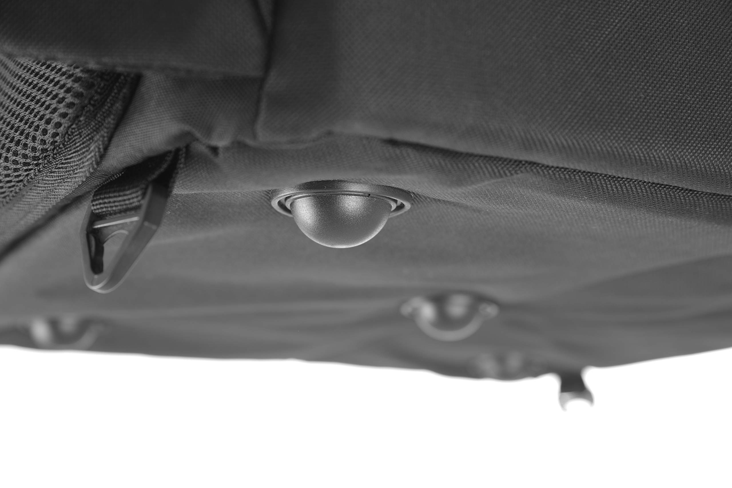 HENDI Mochila isotérmica de Transporte y Reparto de Pizzas y Alimentos, Bolsa aislada e Impermeable para la Entrega de Pedidos de Pizza y Comidas, Interior 39x39x(H) 45cm, Negra, 41x41x(H) 48cm