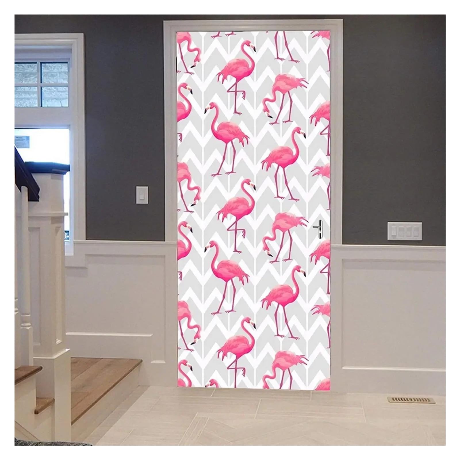 Papier peint mural tropical aquarelle pour créer une ambiance nature au salon