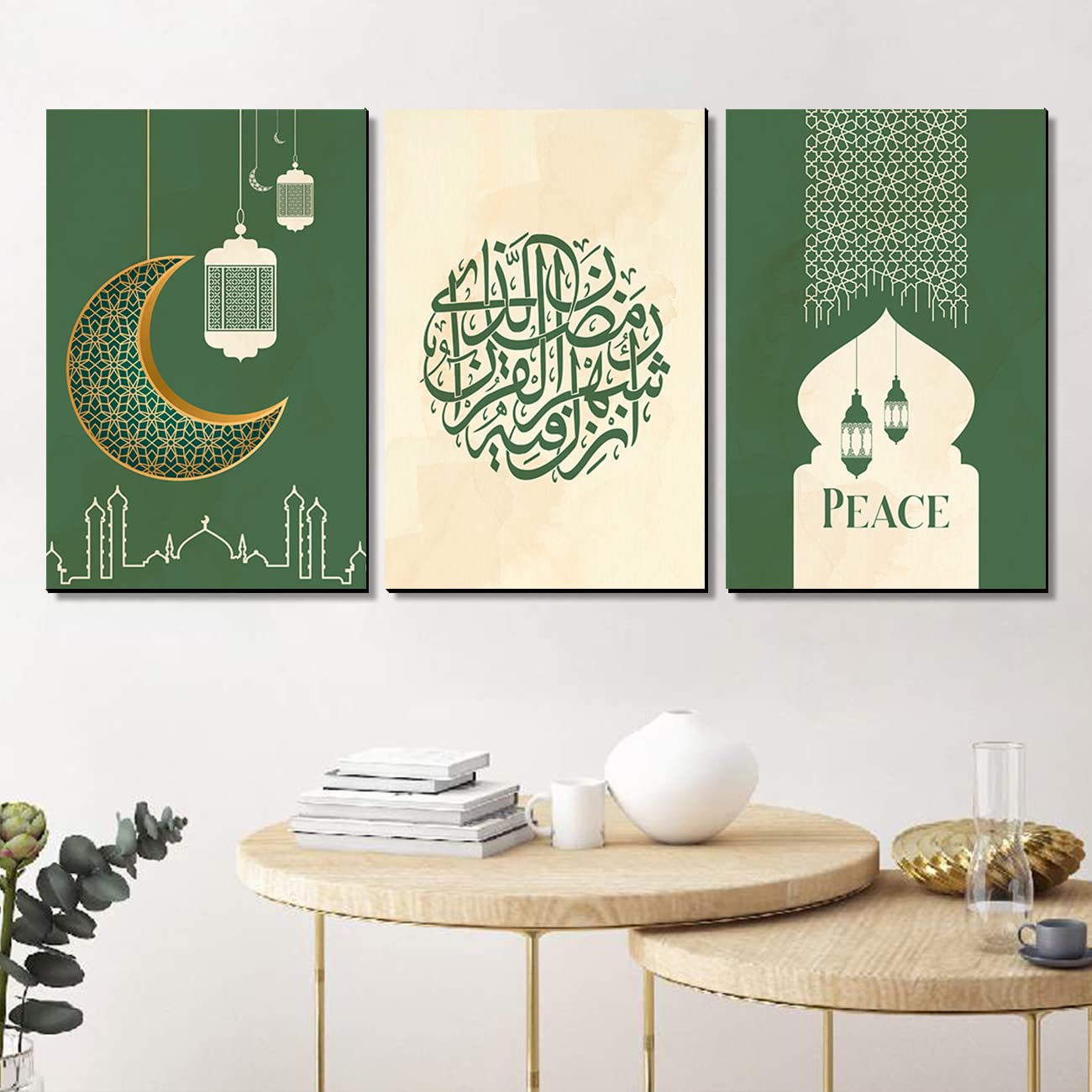 KOTART Religious Wall Painting with Frame Islamic Wall Panel Arabic