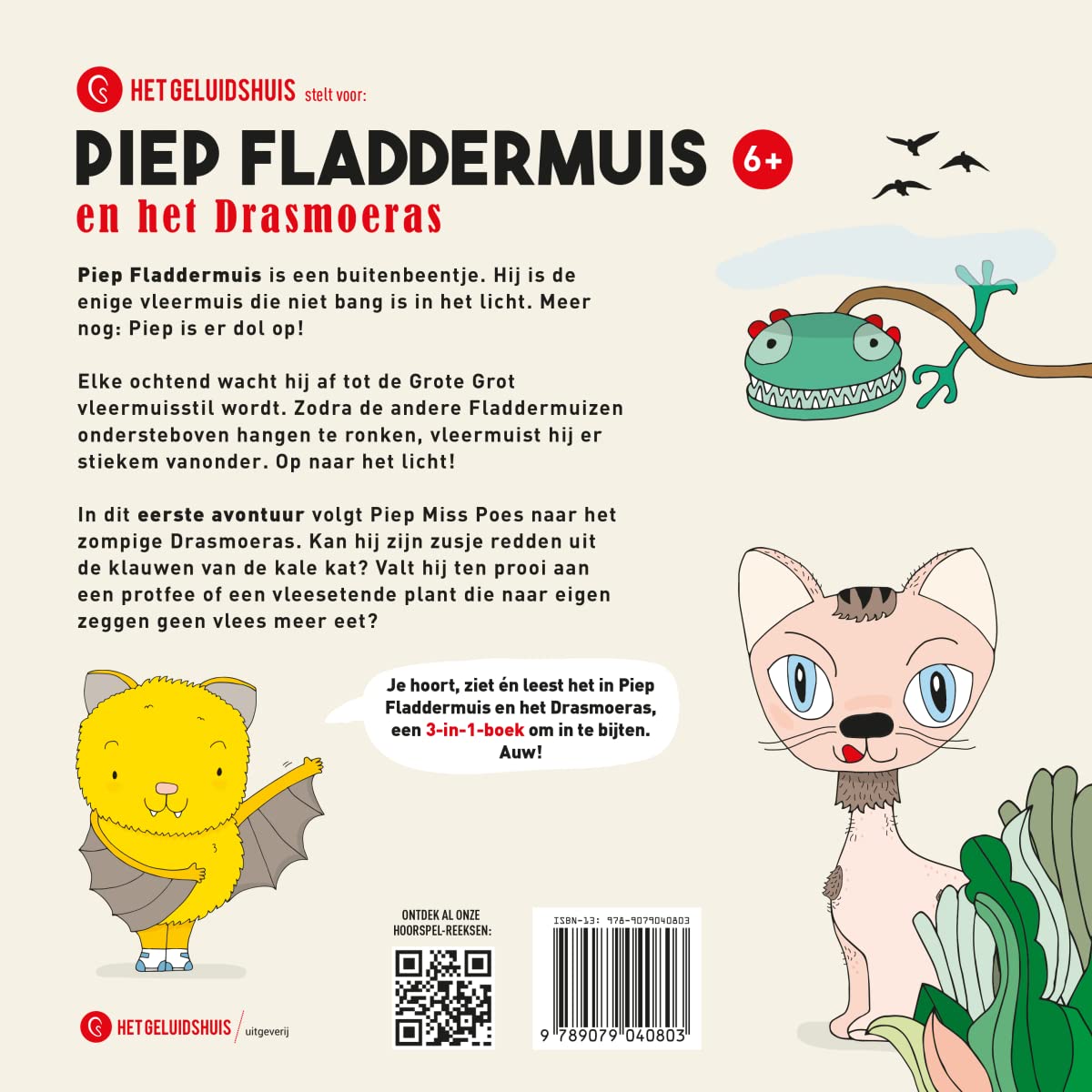 Piep Fladdermuis en het Drasmoeras