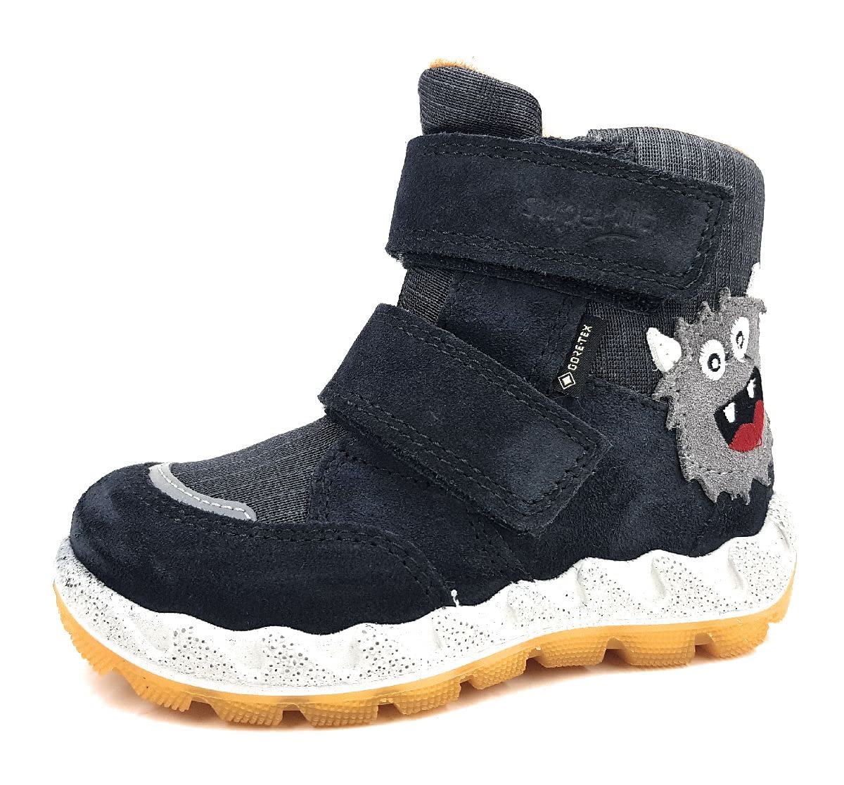 Superfit Icebird Gore-Tex 1-006009 Girls' Boots, Grey Yellow 2000, 5.5 UK Child