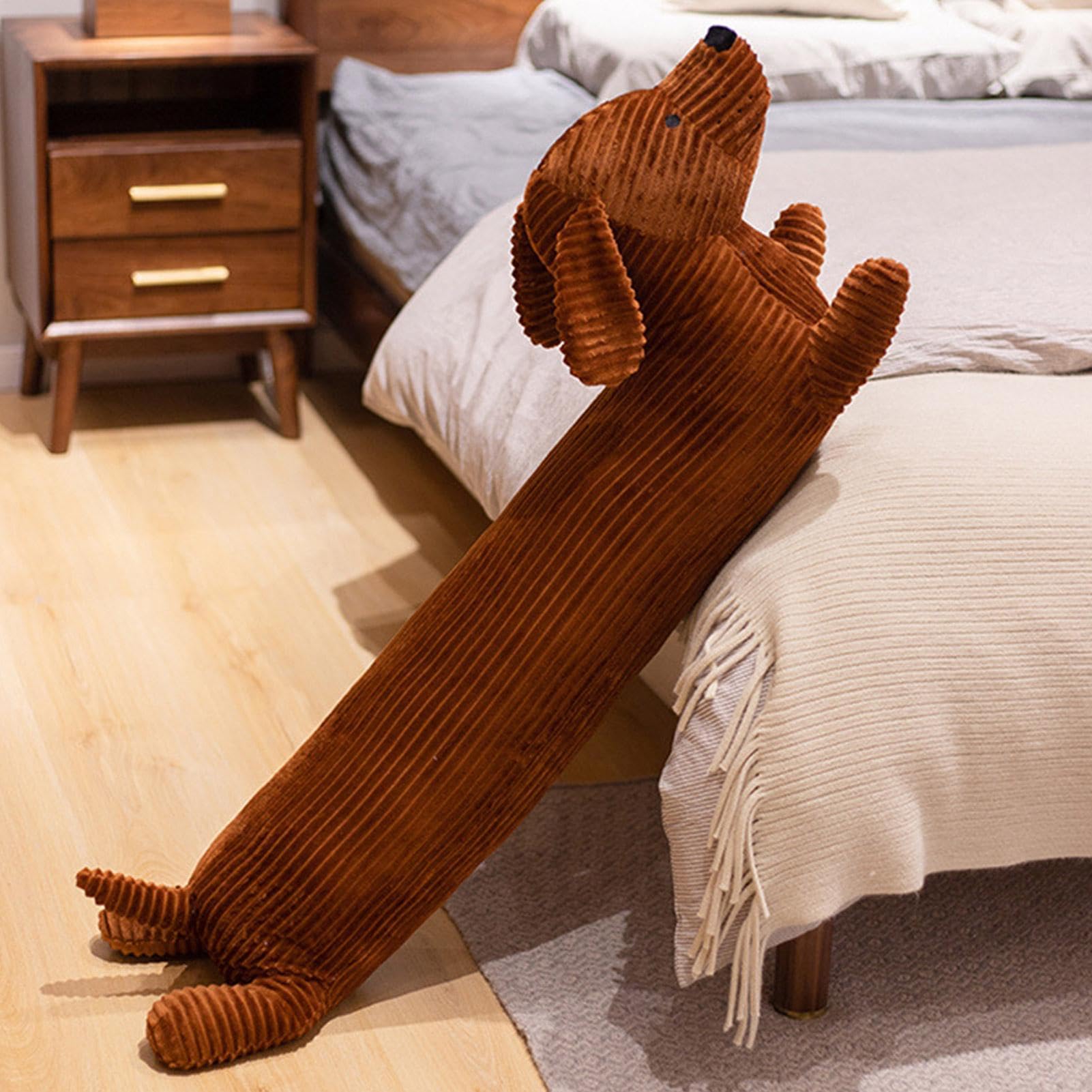 Genérico Perro Relleno, De Peluche,Peluche de Perro | Dachshund | Almohada Suave de, Juguetes de Peluche, decoración de Perro para Sala de Estar y dormitor
