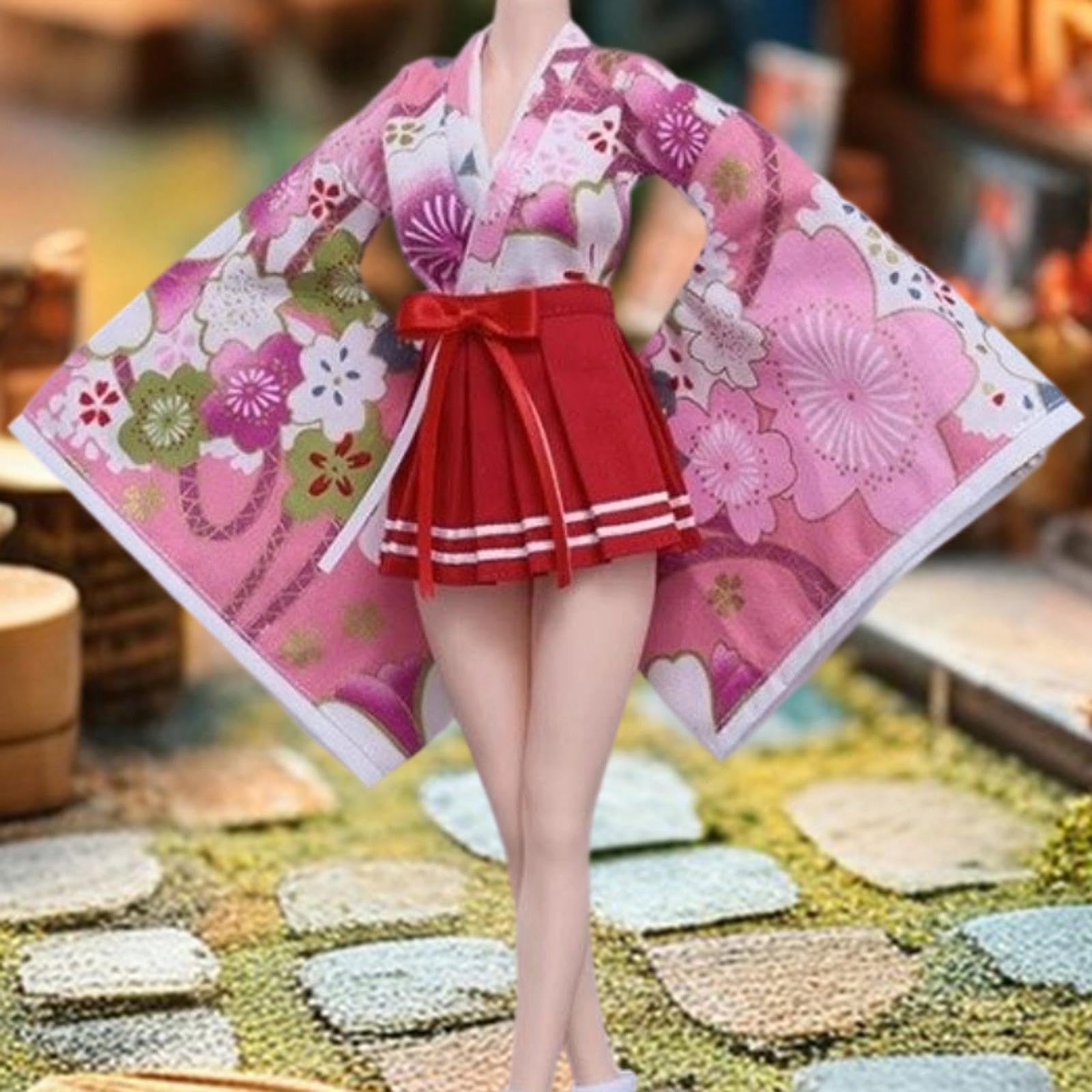 Amazon.co.jp: RCULWPLP アクションフィギュア 着物 1/6スケール 女性 
