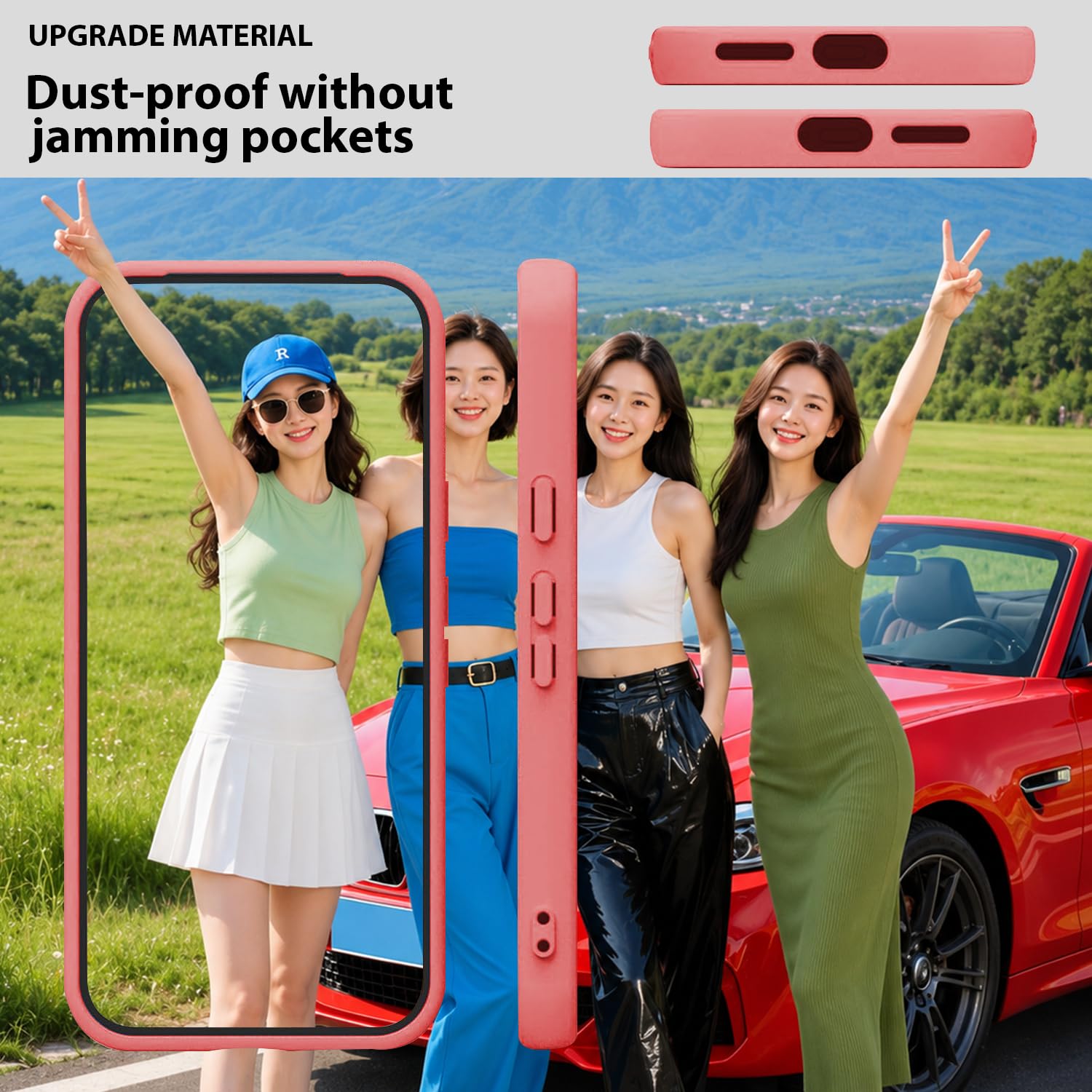 Vivo V60 Case - Silicone Back Cover -9
