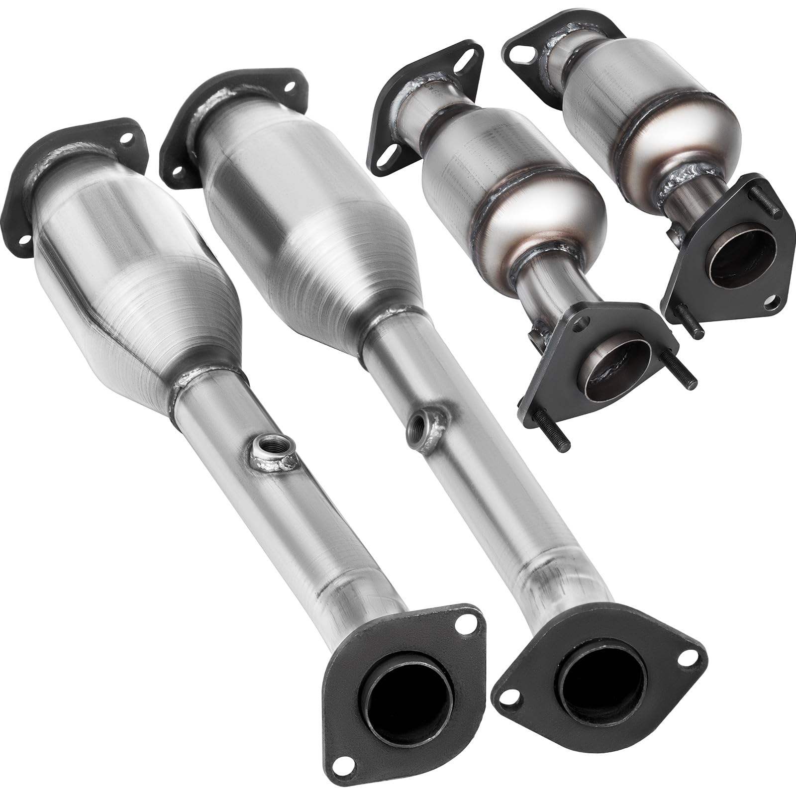 VEVOR Collettore di scarico Bulloni collettore di scarico Combinazione guarnizioni Convertitore catalitico ad alto flusso di qualità OEM da 4,0 litri conforme EPA