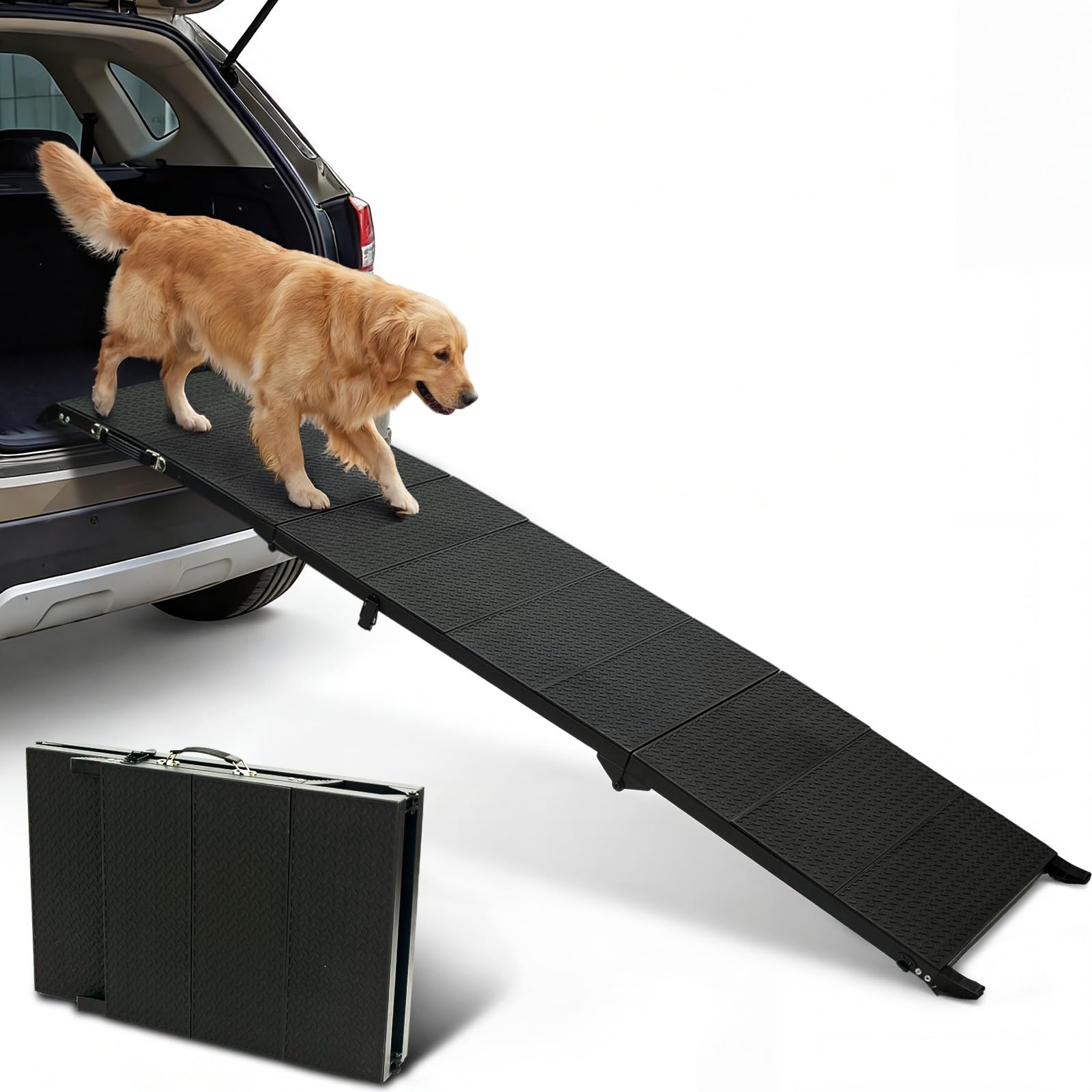 71" Long Dog Ramp for Car, Folding