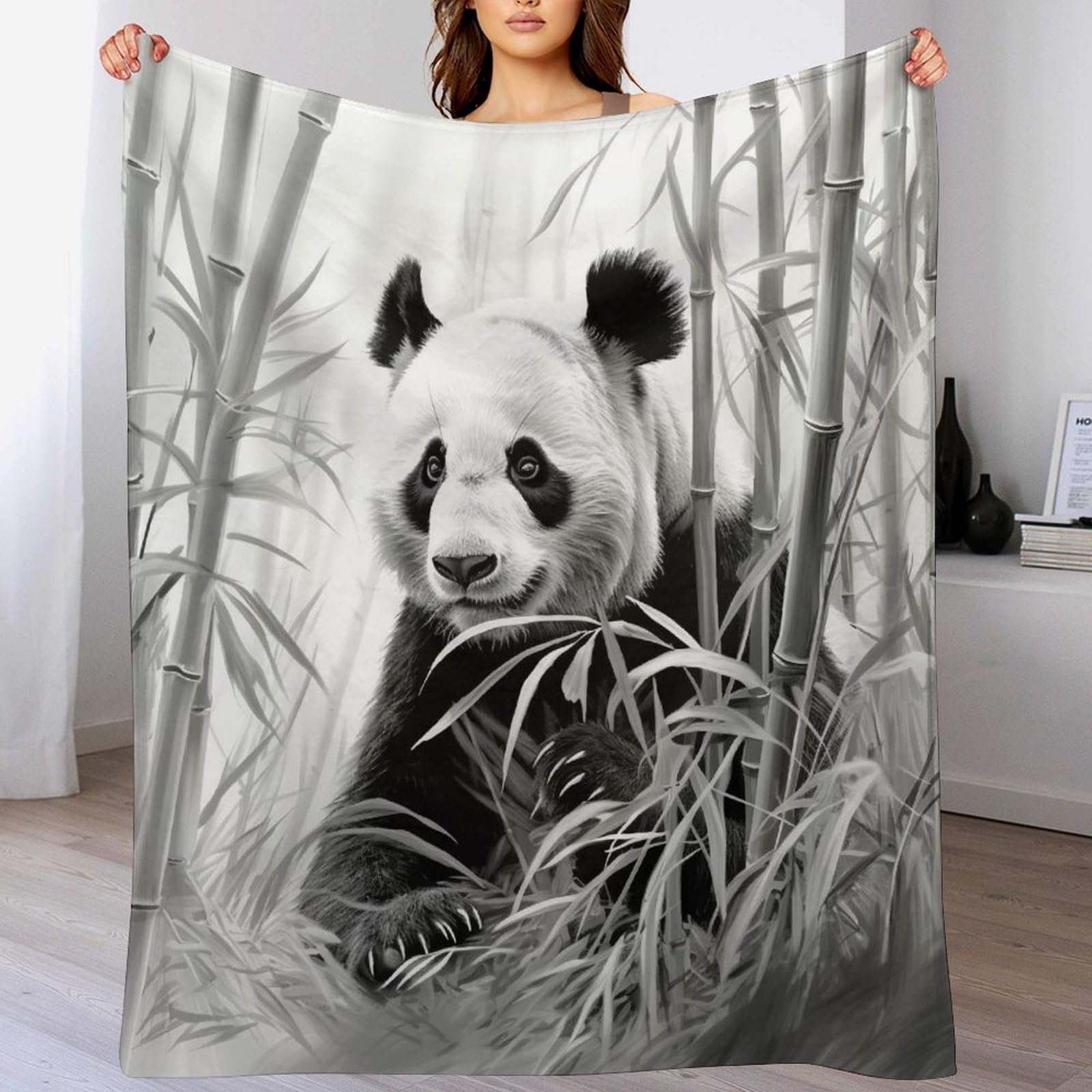 Couverture polaire panda un cocon de douceur tendresse pour toute la famille