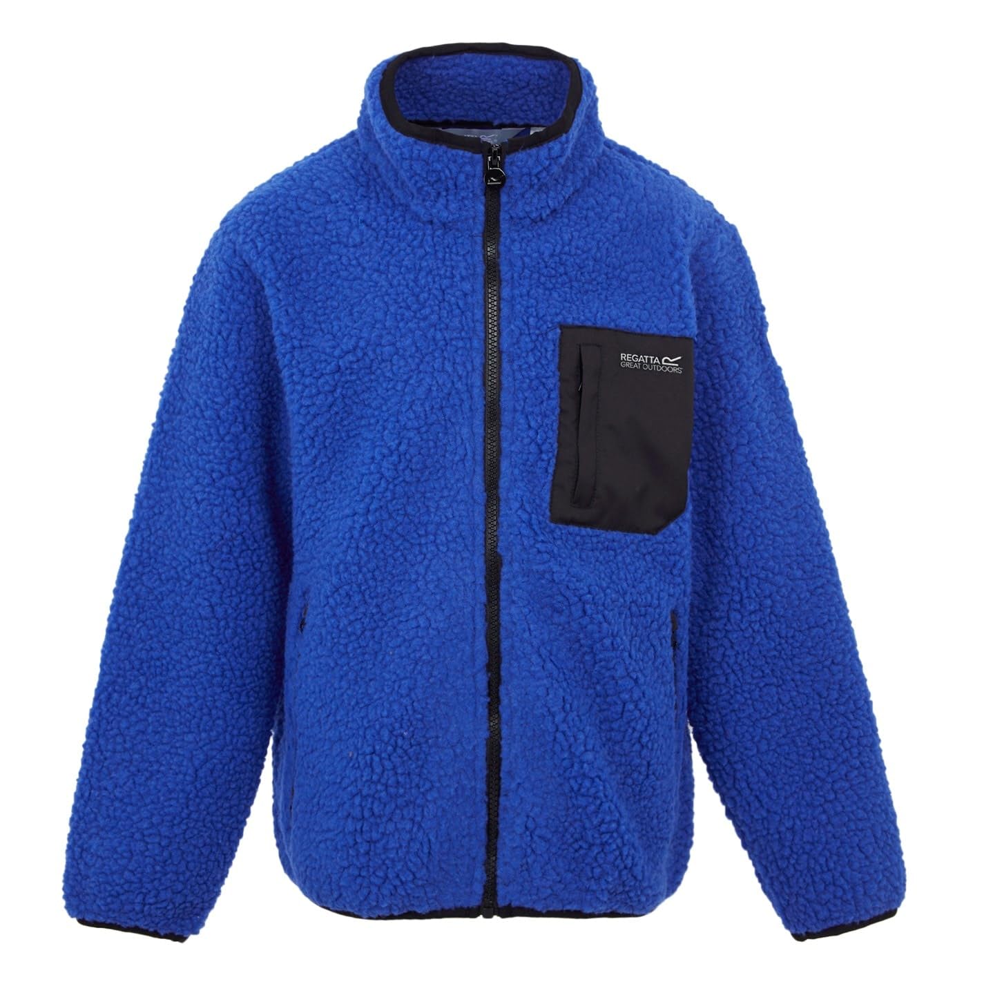 Regatta Kids Frankie Full Zip Warm Fleece Borg Insulated Winter Layer Jacket Top