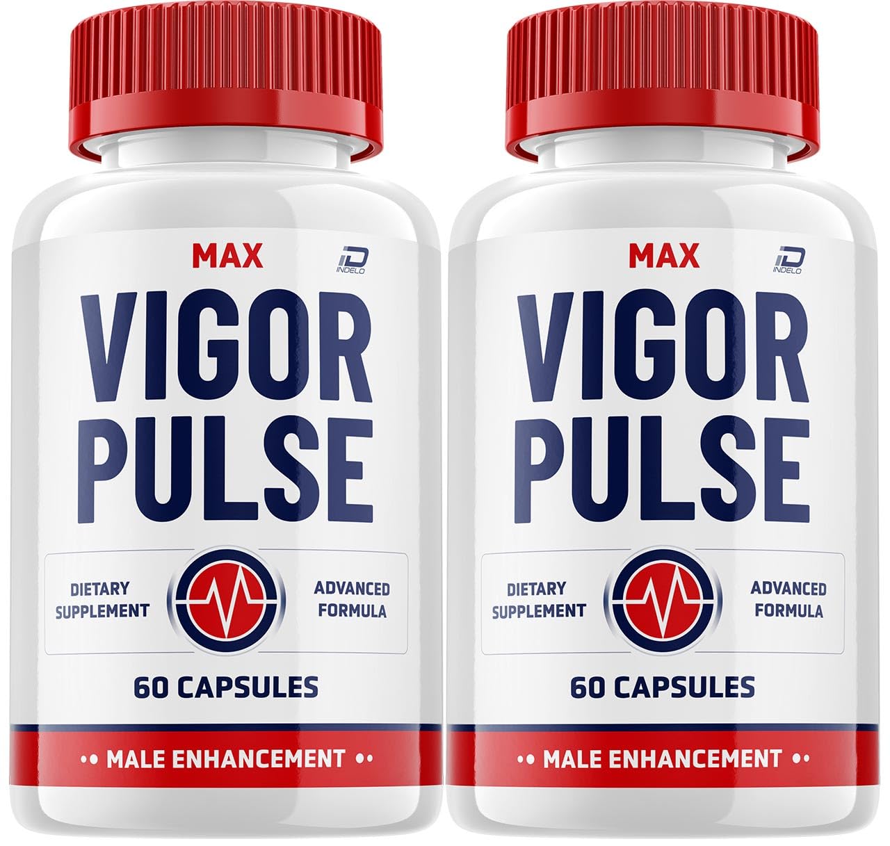 Max Vigor Pulse Pills Official Formula - Max Vigor Pulse 100 Capsules Max Performance Formula - Maximum Strength, MaxVigor Pulse All Natural Formula, MaxVigor Reviews (2 Pack - 120 Capsules)