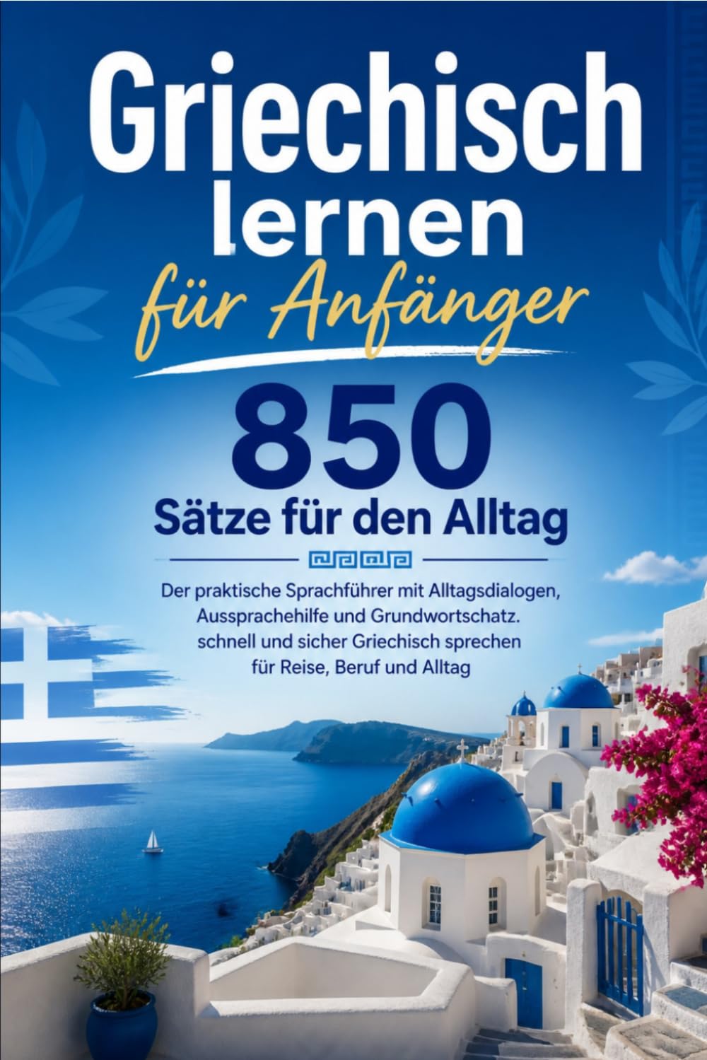 Griechisch lernen für Anfänger : 850 Sätze für den Alltag: Der praktische Sprachführer mit Alltagsdialogen, Aussprachehilfe und Grundwortschatz. ... sprechen für Reise, Beruf und Alltag