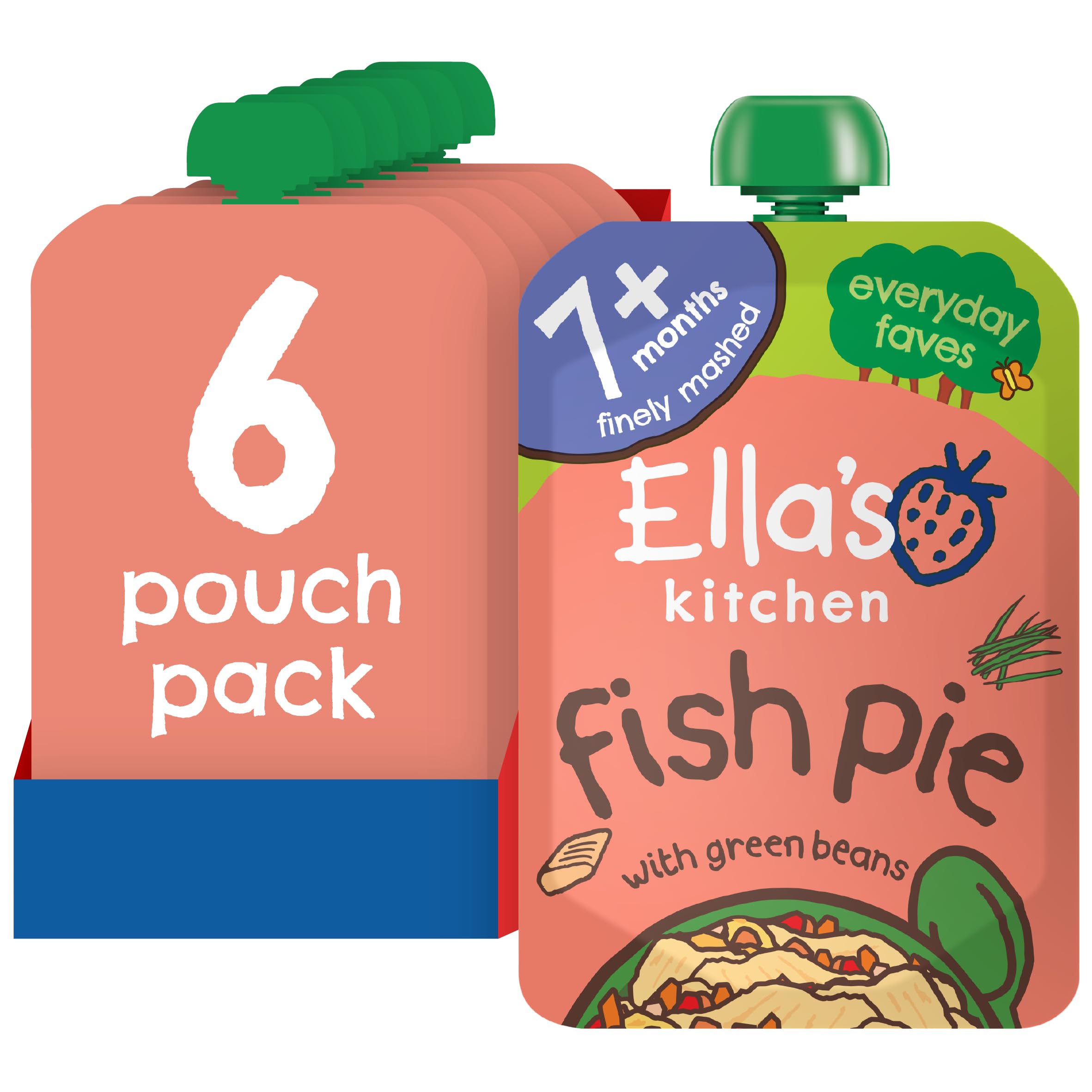 Ella's Kitchen Stage 2 from 7 Months Organic Wonderfully Warming Beef Stew with Spuds 130 g (Pack of 6) — view 12