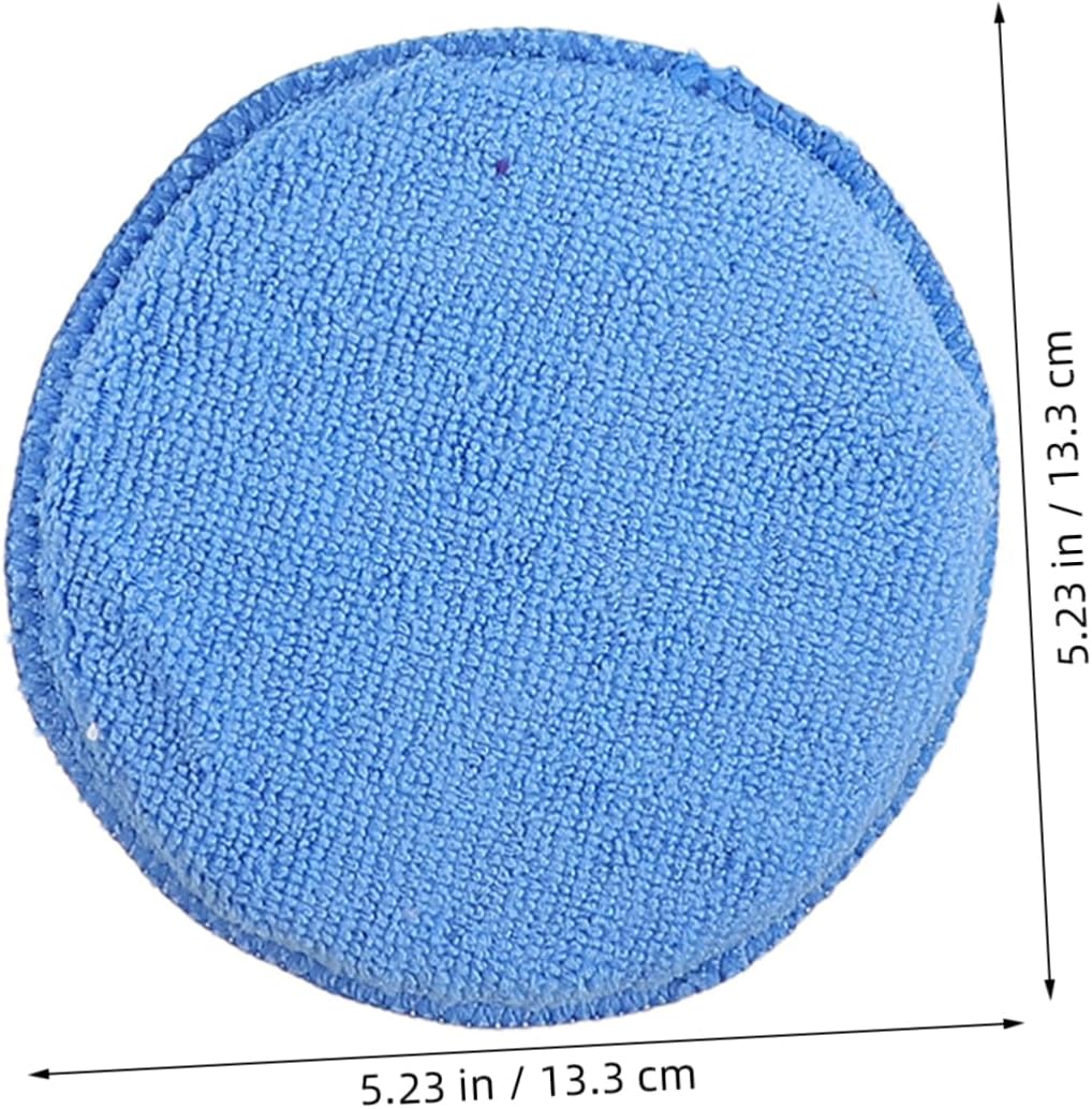 Generic 6pcs Car Waxing Sponge Pads Durable Handheld Applicators for Effortless Auto Detailing Polishing for Even Wax Application Enhanced Vehicle Shine