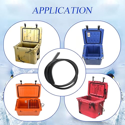 Miniatura 3 de Junta de tapa de silicona para enfriador RTIC de 20 cuartos de galón, 45 cuartos de galón, 70 cuartos de galón, 110 cuartos de galón, tira de