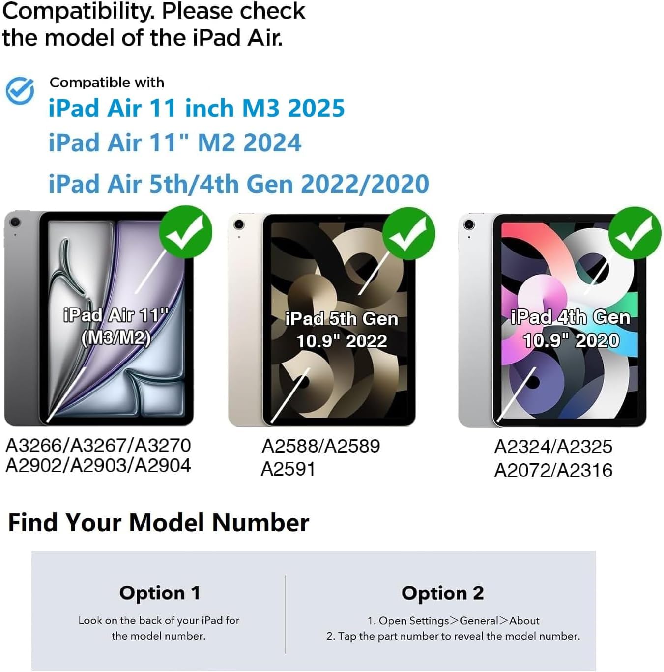 H HOLIMET Case for iPad Air 11 inch M3/M2 (2025/2024)/iPad Air 5th Generation 2022/iPad Air 4th Generation 2020 10.9" with Pencil Holder Soft Back Shockproof Protective Cover Vegan Leather