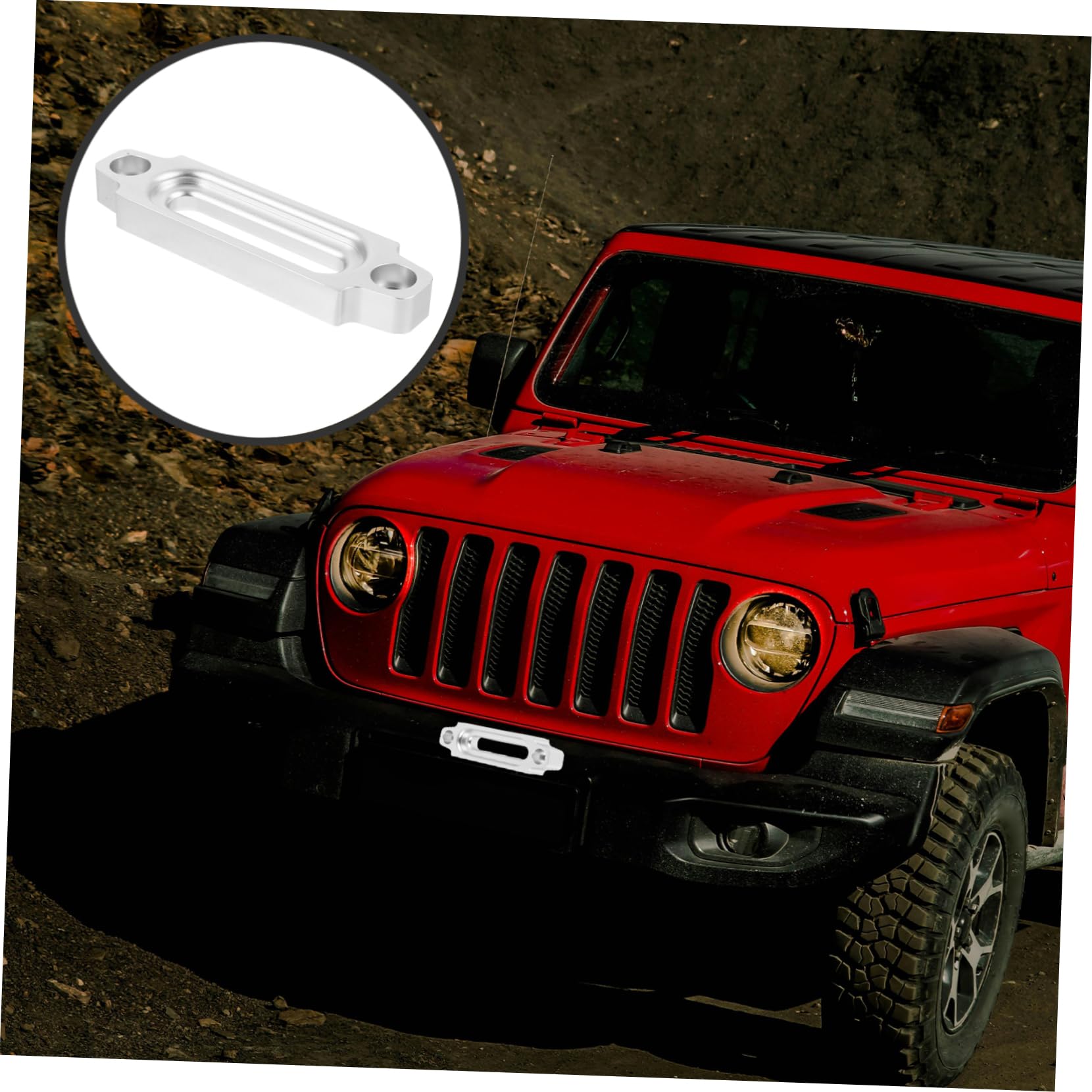 Ciieeo Aluminum Alloy Hawse Fairlead Winch Guide Fairlead for Boat Rope Cable