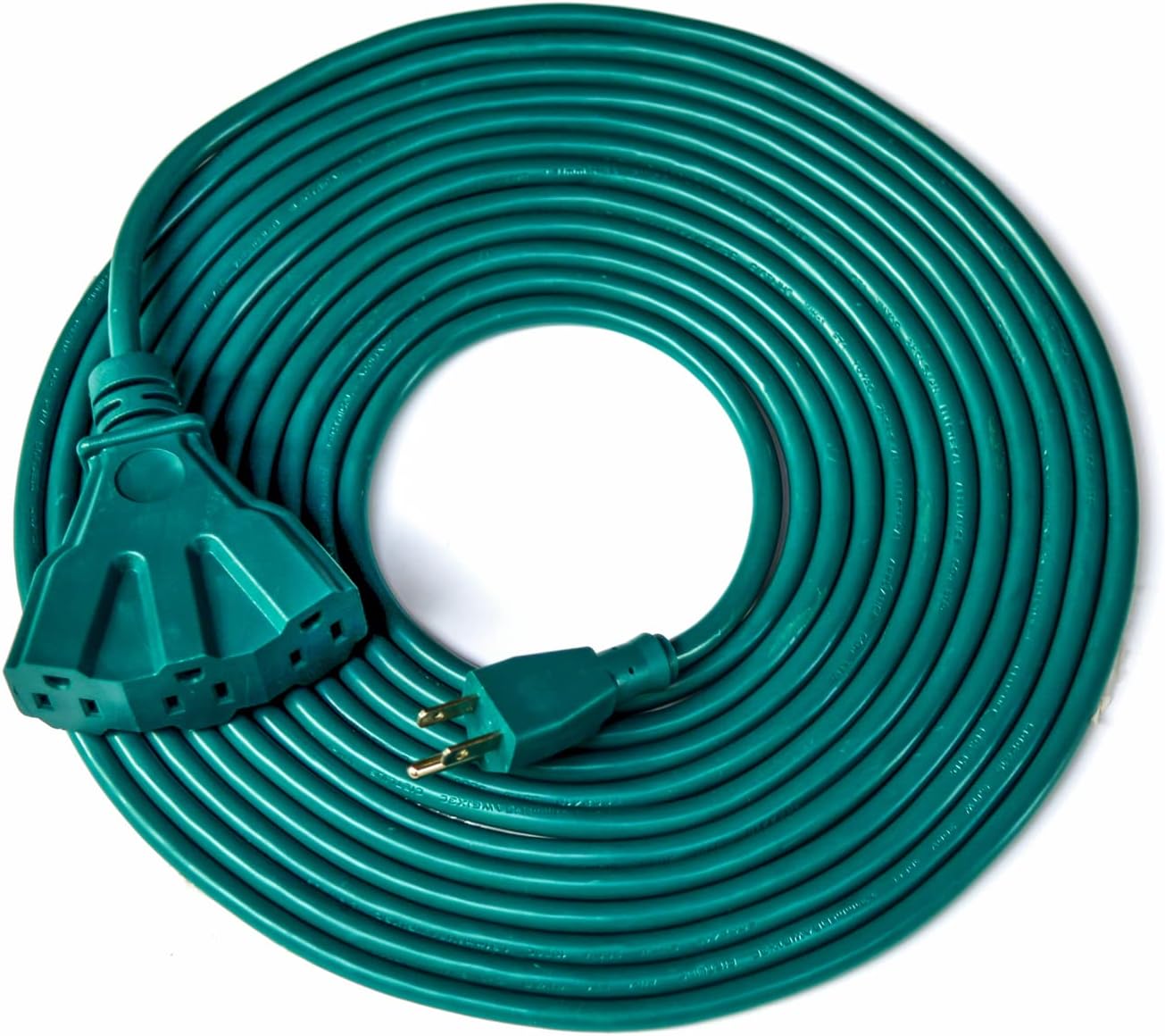 MORITECK Outdoor Christmas Extension Cord Waterproof, 25 FT Extension Cord with