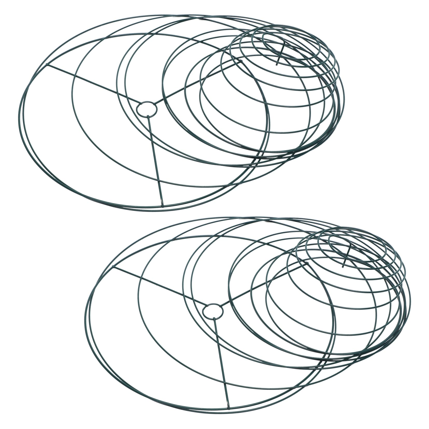 INOOMP Lot de 2 Tuteurs à Tomates Spirales en Acier Inoxydable, Réutilisables et Robustes, pour Jardin, Support de Tige de Plante