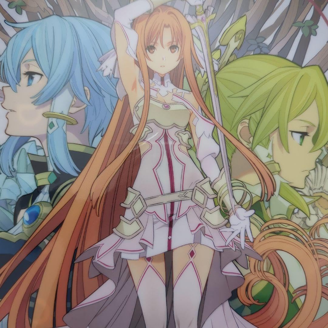 ソードアート・オンライン アスナ シノン リーファ アベマ クリアファイル Amazon.co.jp: SAO SAO展 クリアファイル ソードアート