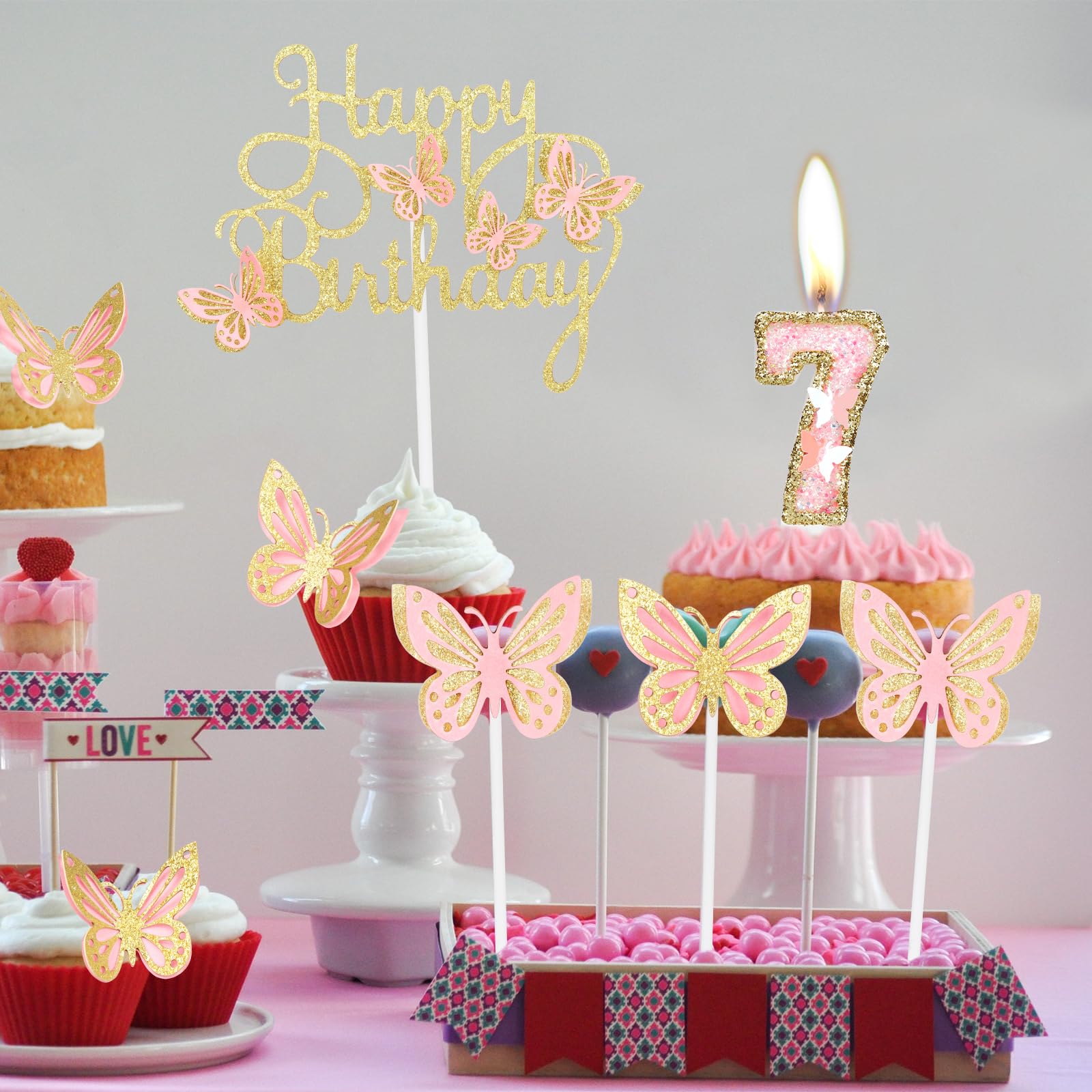 1 Pieza De Velas De Cumpleaños De Números Del 0 Al 9, Velas De Números