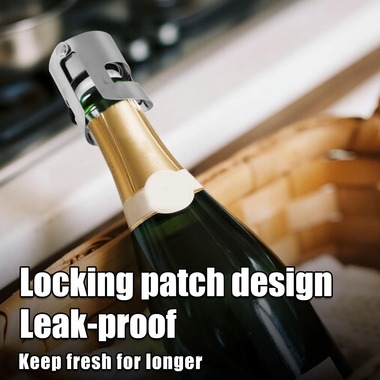 2pcs Champagne Stoppers - Image 4
