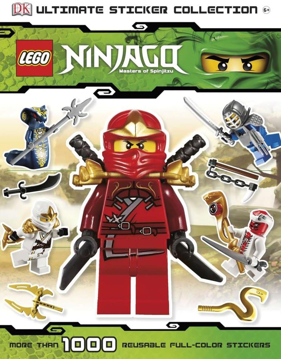 Ultimate Sticker Collection: LEGOยฎ NINJAGO: More Than 1,000 Reusable Full-Color Stickers