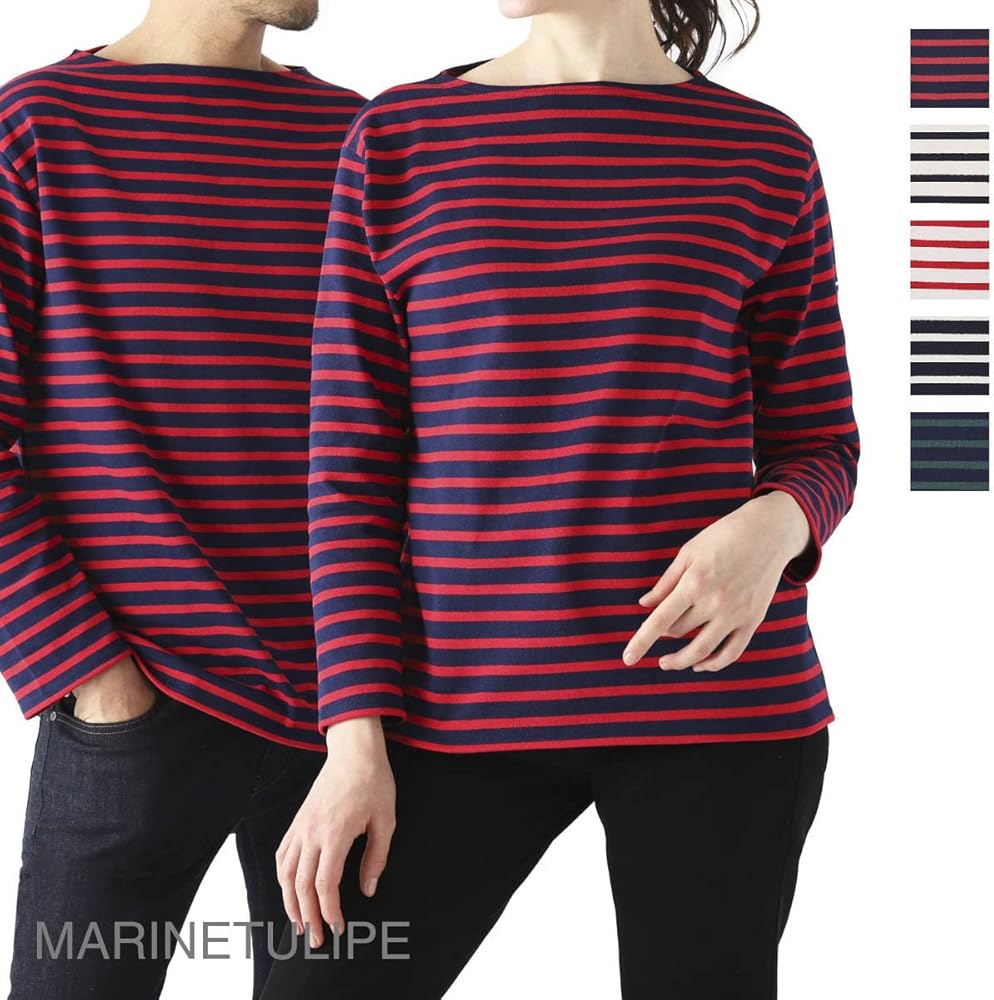 Amazon | (セントジェームス) SAINT JAMES ボートネック 長袖Tシャツ