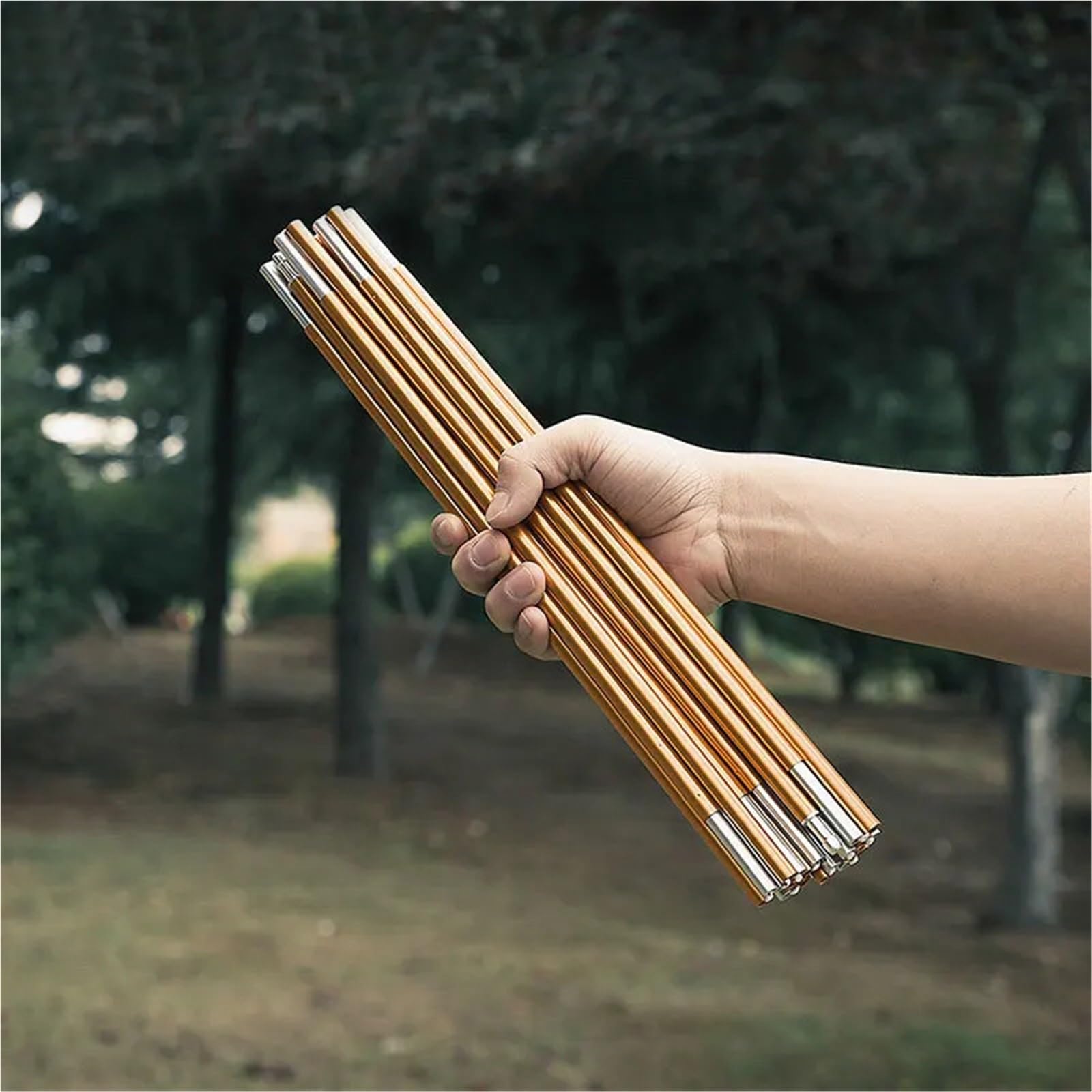 Zeltstangen 2 Teile/Satz 8.5/11mm Zelt Pole Outdoor Camping Stange Aluminium Legierung Unterstützung Pol Zubehör