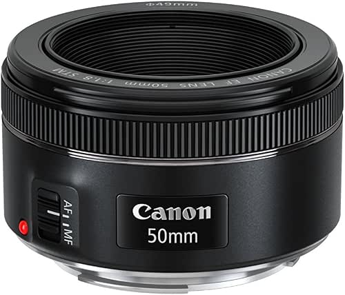 Canon EF 50mm f/1.8 STM Lens (Renewed)
