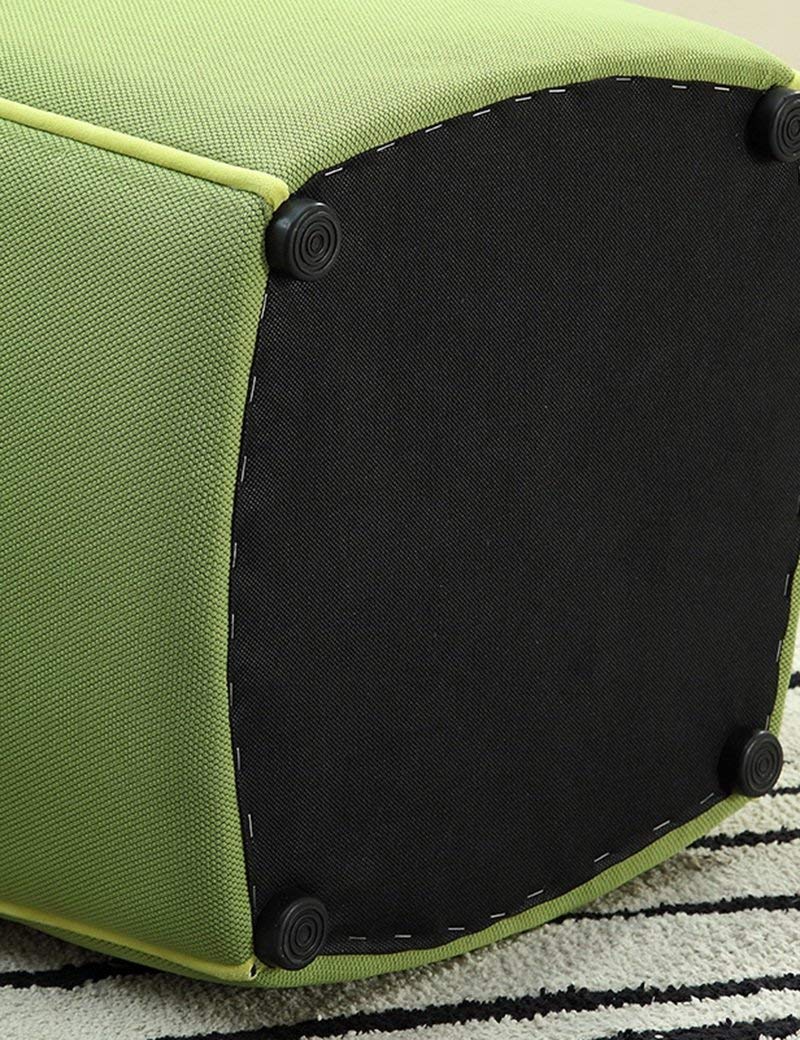 Mesa de café y taburete para sofá en madera estilo americano 5