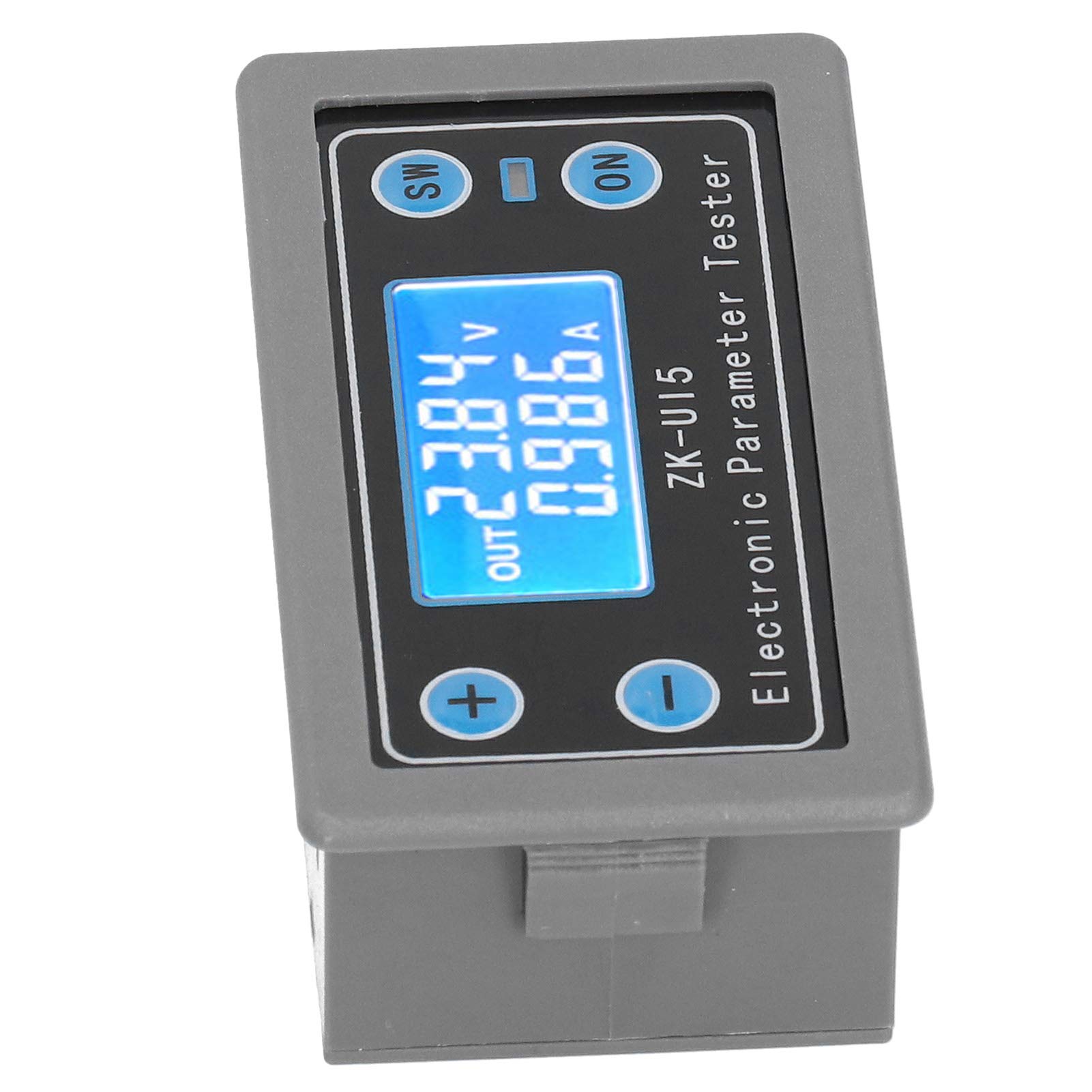 ZKU15 Voltage Current Testing Meter LCD Digital Display Multifunctional Volt Ammeter Voltage MeterCurrent MeterAmmeterVoltmetinformation Time The