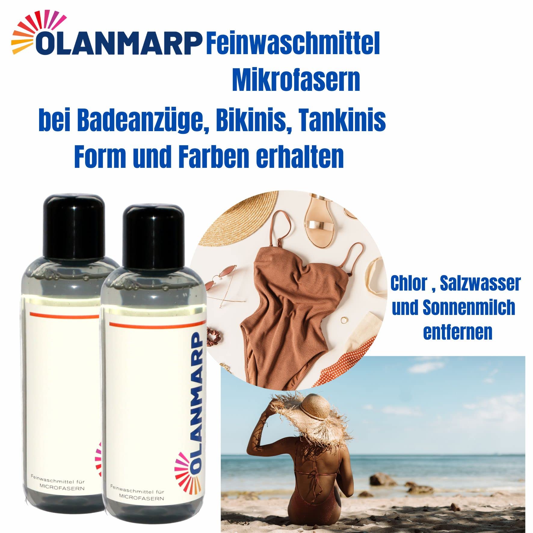 Feinwaschmittel Konzentrat Mikrofaser (480 ml) | Flüssigwaschmittel für Handwäsche & Maschinenwäsche – Sportbekleidung, Dessous, Mikrofaser