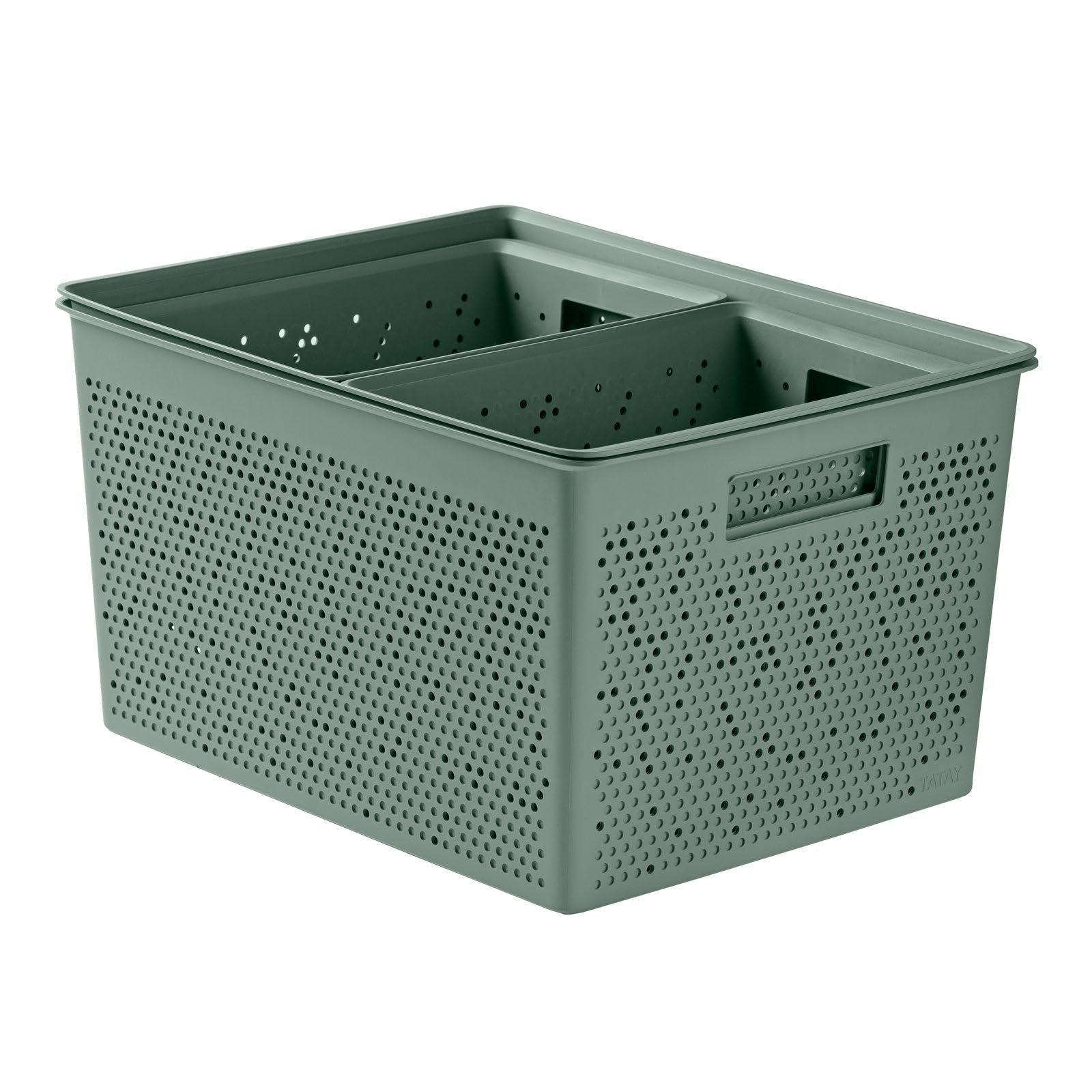 TATAY Storage Basket Bohol BPA-Free Stackable Design Modular Storage Design