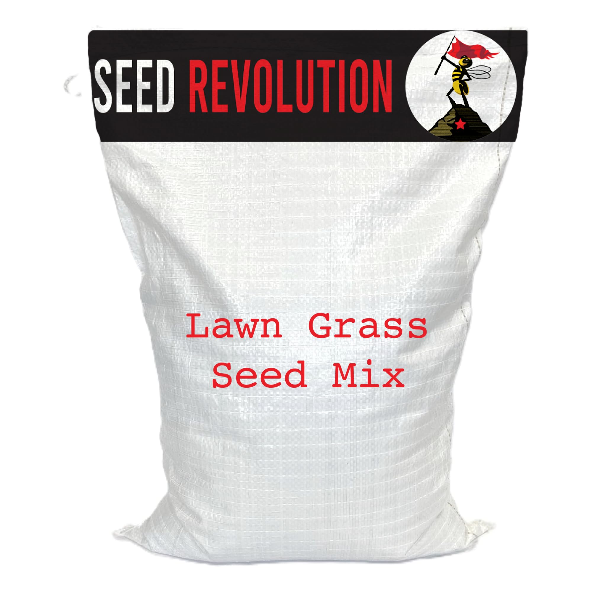 Seed Revolution - Lawn Grass Seed Mix for Gardens - Fast Growing Grass Seed for Overseeding & Lawn Repair - Quick Germination Ryegrass & Fescue Blend - Low Dough Grow - (2kg)