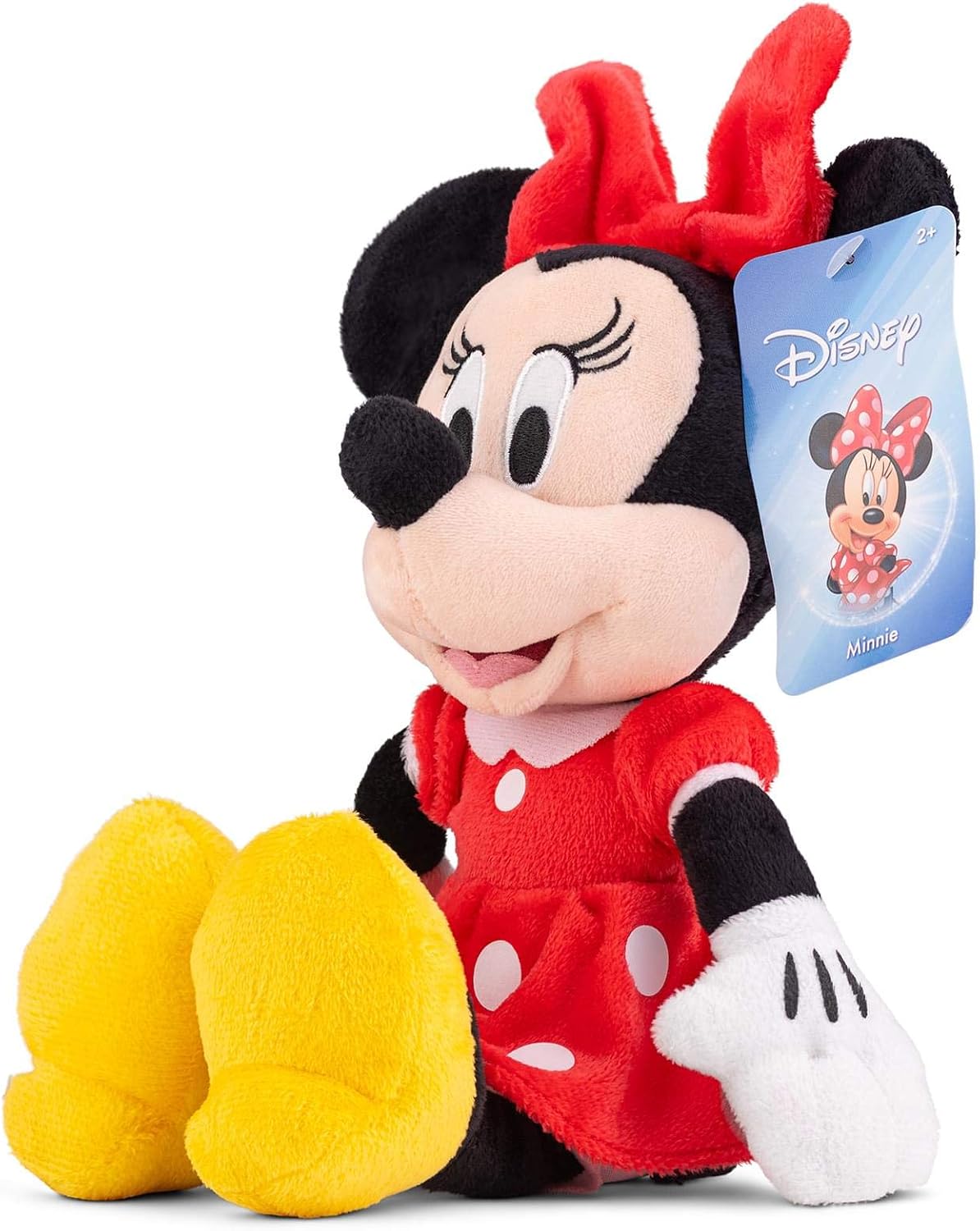 Disney Minnie Mouse Red 11" Beans Plush w hangtag