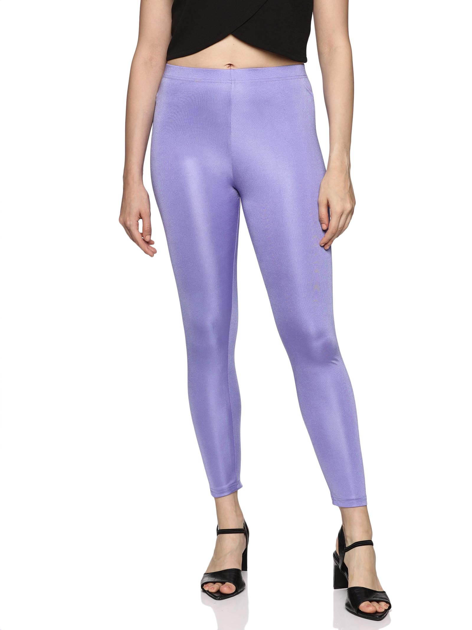 coppersmith Women's Shimmer Leggings Ankle Length-picture-28
