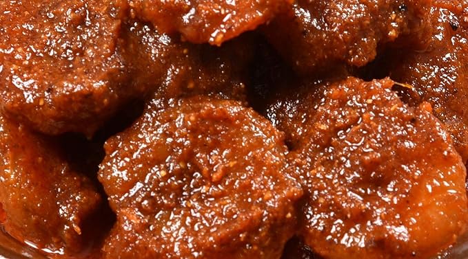 Amoga's Pickles Factory Andhra Style Homemade Fresh Prawn Pickle /Royyala Pachadi /Achar (200)