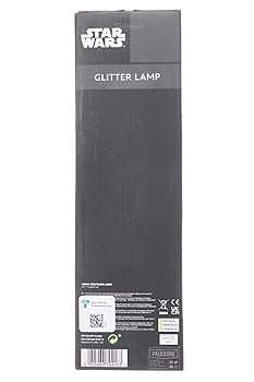 Star Wars Glitter Lava Lamp, Flow Lamp Mood Light, 33cm