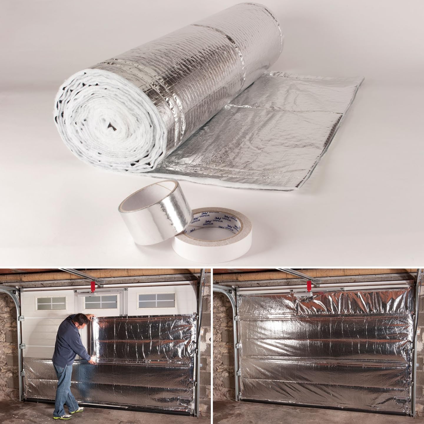 Probache - Kit Isolation Thermique spécial Porte de Garage