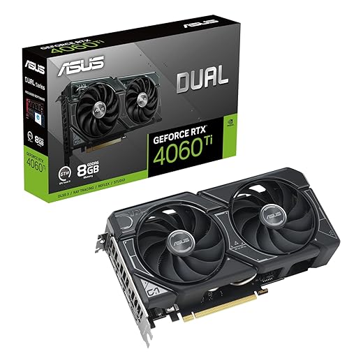 ASUS Dual GeForce RTX 4060 Ti OC Edition 8GB GDDR6