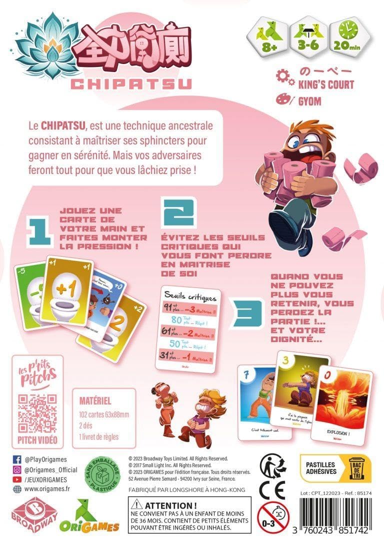 Origames Chipatsu – Board Game – French Version