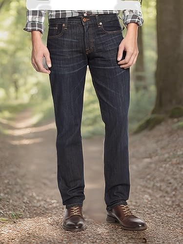 Miniatura 4 de Lucky Brand de los hombres 221 Original recto Jean en asilomar playa