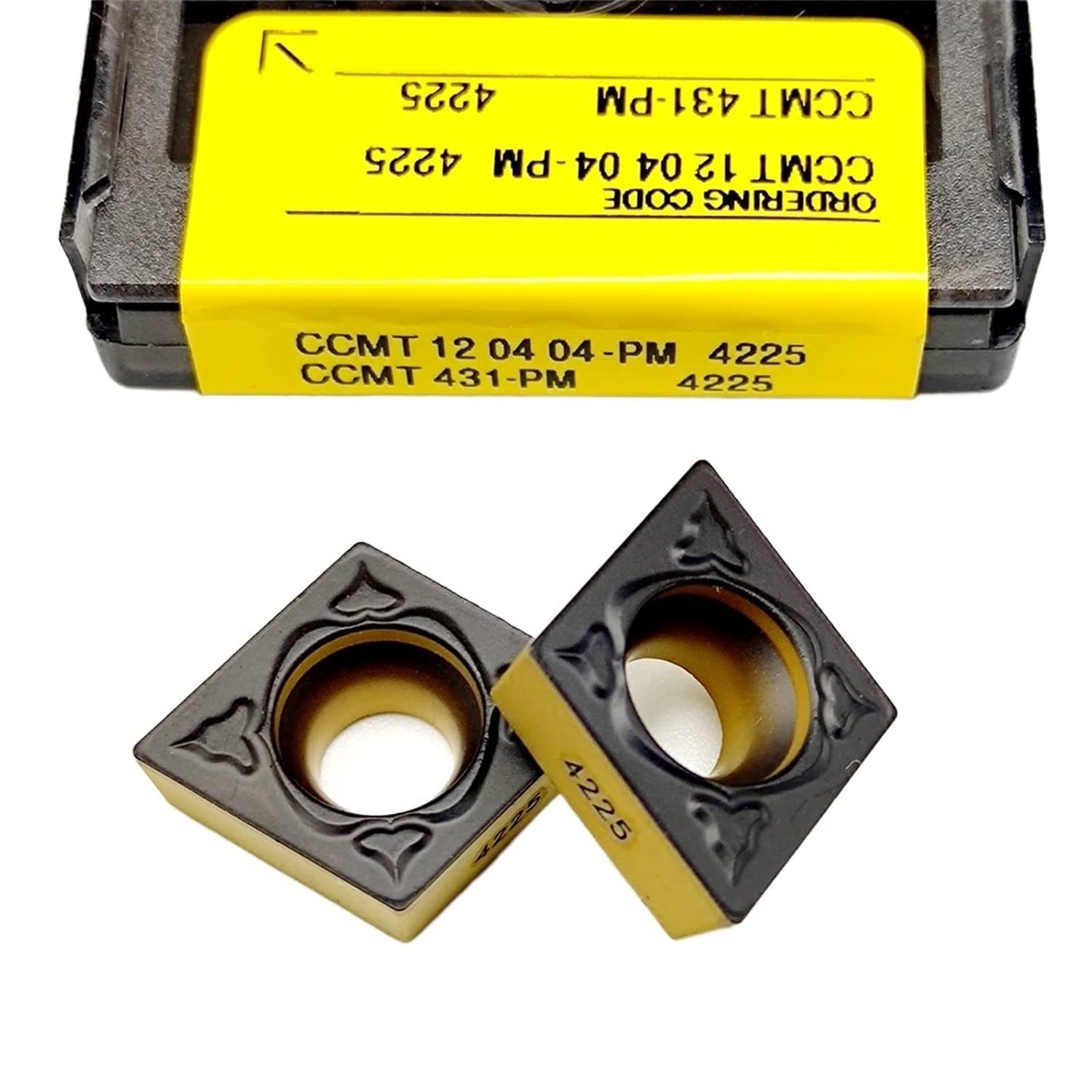 Indexable Carbide Lathe Tool CCMT120404-PM 4225 Stainless Steel External Turning Tool Carbide Insert Milling Cutter CNC
