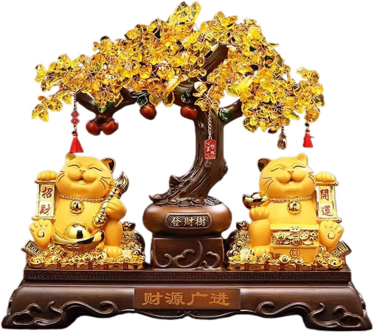貔貅 piyao Practical Gifts for Birthday, Easter, Christmas 招财 Feng Shui Figurine Golden Treasure Basin 聚宝盆摆件 Feng Shui Figurine Home Office Decor Chinese Gifts 客厅酒柜发财树聚财装饰品店铺收银台开业礼物 8957