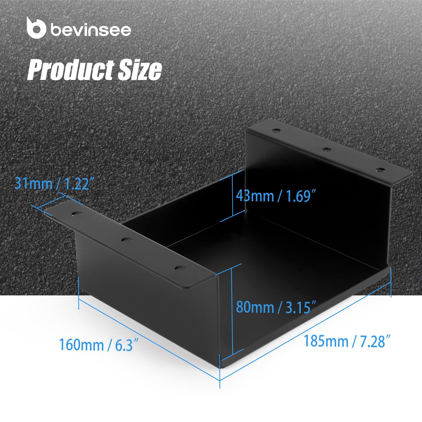 Bevinsee Support de fixation pour boîtier de batterie compatible avec PC680 Odyssey