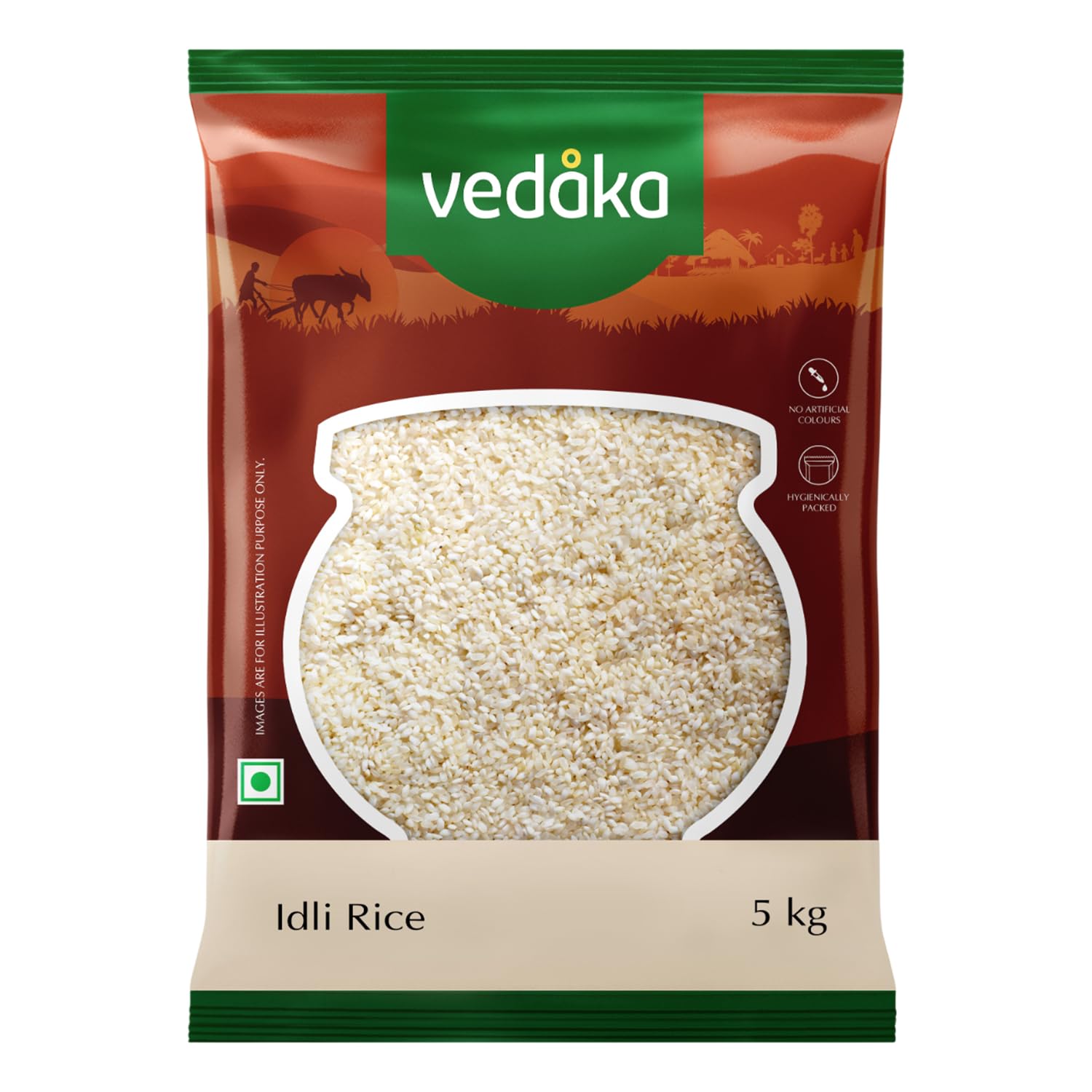 Amazon Brand - Vedaka Idli Rice | 5 Kg