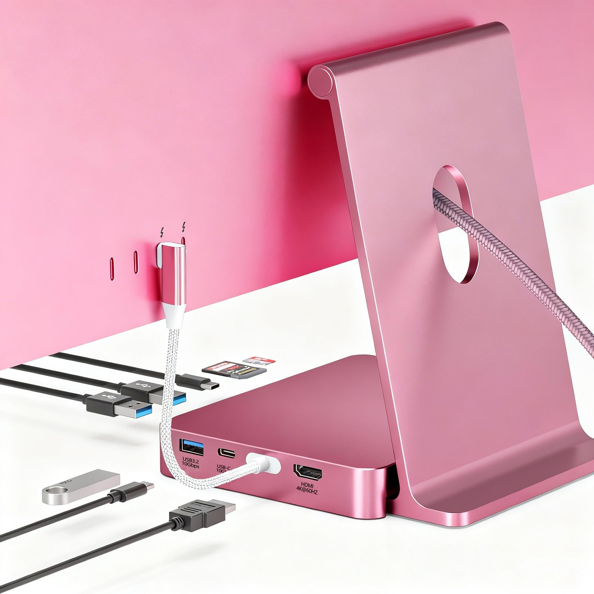Amazon.com: USB C Hub for iMac 24 inch,8-in-1 iMac M4/M3/M1 Dock