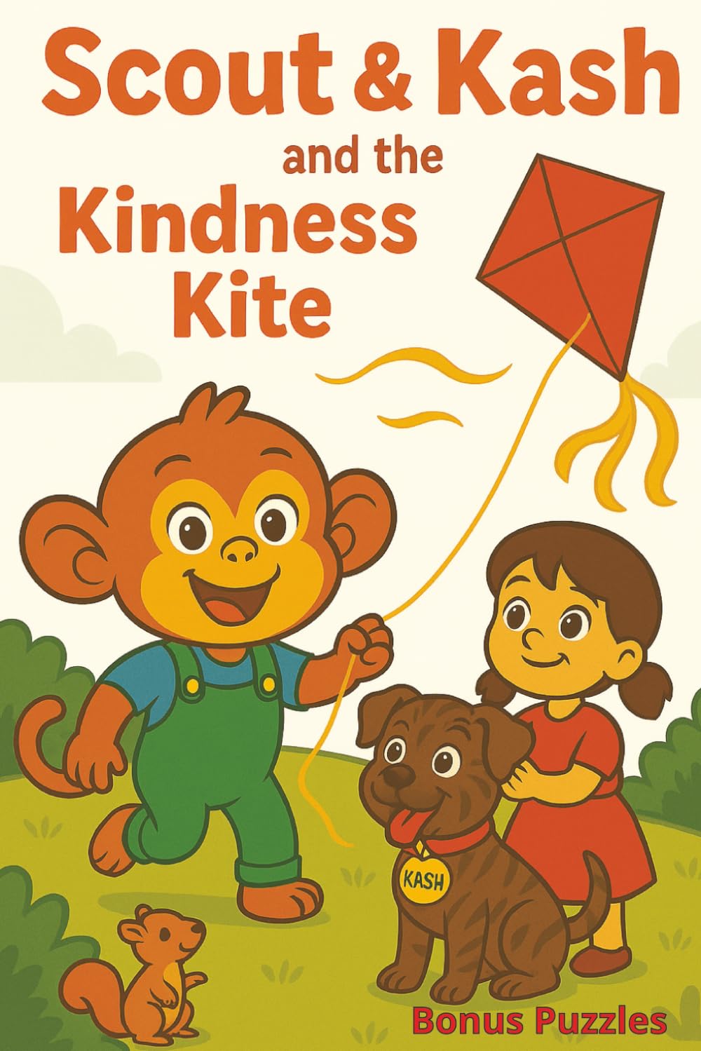 Scout & Kash: The Kindness Kite: A Sweet Story That Teaches Kindness I Helping Others I + Bonus Activity & Puzzle Pages (Scout and Friends)