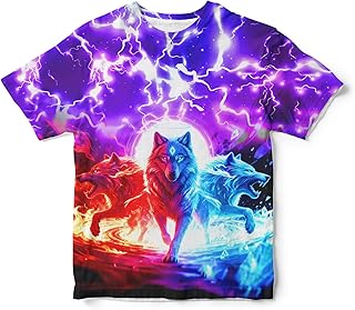 Kids T Shirt Boys Short Sleeve Tie Dye T Shirts Casual Crewneck Graphic Tee Sports Shirts for Boys Girls 6-16 Years