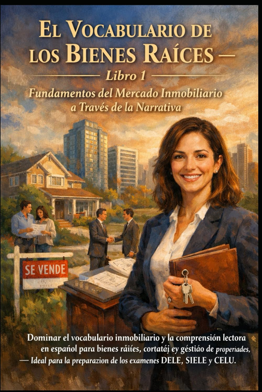 El Vocabulario de los Bienes Raíces — Libro 1: Fundamentos del Mercado Inmobiliario a Través de la Narrativa: Dominar el vocabulario inmobiliario y la comprensión lectora para DELE, SIELE y CELU
